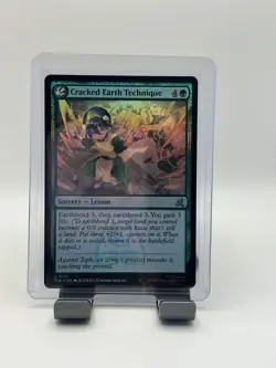 MTG, Cracked Earth Technique - 135 FOIL Avatar: The Last Airbender: Eternal - Image 1