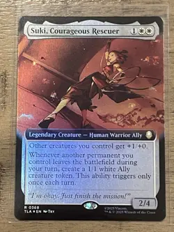 Suki, Courageous Rescuer (Extended Art) Avatar: The Last Airbender Foil - Image 1