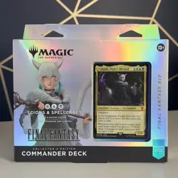 Final fantasy Magic the Gathering Collector Commander Deck Scions & Spellcraft - Image 1