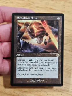 Semblance Anvil The Brothers' War Retro Frame Rare Magic MTG WOTC M9180 - Image 3