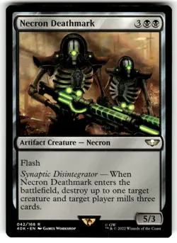 MTG Necron Deathmark x1 NM from Universes Beyond: Warhammer 40k - Image 1