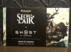 Secret Lair x Ghost of Tsushima Rainbow Foil Edition MTG x Playstation SEALED - Image 1