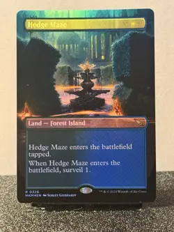 Hedge Maze (Borderless) Murders at Karlov Manor Foil - Image 1