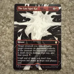 The Last Agni Kai 0314 Rare - Borderless MTG Magic Avatar: The Last Airbender - Image 1