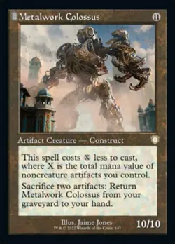 1 x Metalwork Colossus - Commander: The Brothers' War - NM-Mint - MTG - Image 1