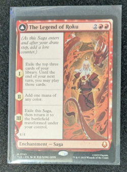 MTG TLA The Legend of Roku Avatar Roku 145 Regular NM - Image 2