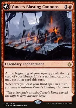 MTG Magic the Gathering Vance's Blasting Cannons (173/310) Ixalan LP - Image 1