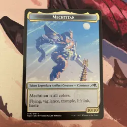 Mechtitan Token - Kamigawa: Neon Dynasty - Magic the Gathering MTG - Image 1