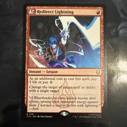 Redirect Lightning - 151 - TLA - NM Rare - MTG - Image 1