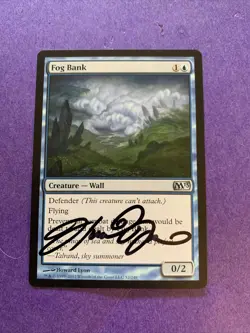 MTG Magic Fog Bank Signed Artist Proof X1 Core Set 2013 Howard Lyon - Image 1