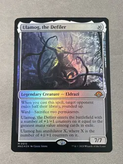MTG Modern Horizons 3 Ulamog the Defiler Regular Foil NM - Image 1