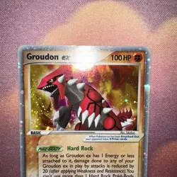 Pokemon EX Crystal Guardians Holo Groudon ex 93/100 Near Mint NM - Image 5