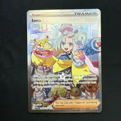 Pokemon Iono 269/193 Paldea Evolved Special Illustration Rare - Image 1