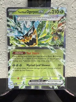 Pokemon TCG Teal Mask Ogerpon EX Twilight Masquerade 025/167 Sv06 - Image 1
