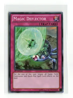 MAGIC DEFLECTOR ABYR-EN076 1ST EDITION YUGIOH TCG LP - Image 1