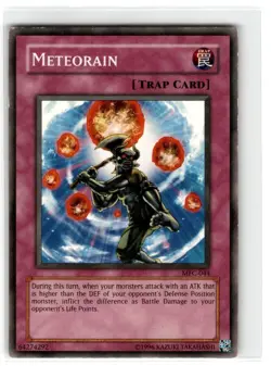 Yu-Gi-Oh! Meteorain Common MFC-044 Moderately Played Unlimited - Image 1
