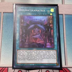 Yugioh! Dogmatikamatrix - PHHY-EN055 - Super Rare - 1st Edition Near Mint - Image 1