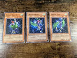 YU-GI-OH RDS-EN017/18/19 HARPIE LADY 1/2/3 LOT LP-MP - Image 1