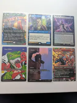 MTG Marvel's Spider-Man: Lot of 8 Mythic/Rare Cards (Mint/NM Condition) - Image 1