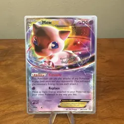 Pokemon Mew EX TCG Card 46/124 2014 World Championships NM - Image 1