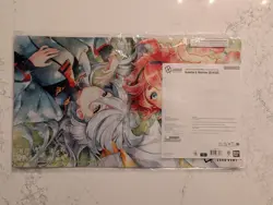 Gundam Card Game Suletta And Miorine Evx02 Playmat ONLY Bandai Card Fest - Image 2
