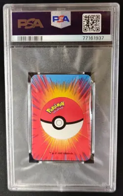 PSA 10 Porygon Blue 8 of Spades Bicycle Mini Playing Card Pokemon Graded Card - Image 2