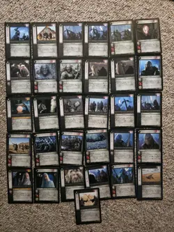 Lord Of The Rings TCG Series 4 The Two Towers 31 Card Isengard RARES Lot - Image 1