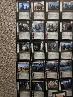 Lord Of The Rings TCG Series 4 The Two Towers 31 Card Isengard RARES Lot - Image 2