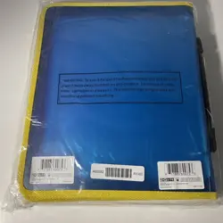 Pokemon Card Storage 3 Ring Zipper Binder Gotta Catch Em All Folder NEW RARE VTG - Image 2