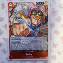 Koby PRB02-001 R ONE PIECE Card The Best 2 ONE PIECE Card Game ENGLISH - Image 1
