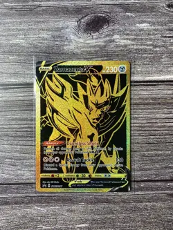 Zamazenta V - SWSH077 - Pokemon Sword & Shield Promo Ultra Rare Card NM / MINT - Image 1