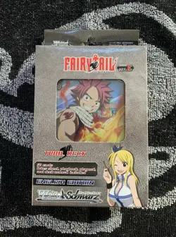 Weiss Schwarz Fairy Tail [Ver. E] 50-Card Trial Deck English - New Sealed - Image 1