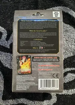 Weiss Schwarz Fairy Tail [Ver. E] 50-Card Trial Deck English - New Sealed - Image 2