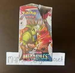 SEALED Pokemon TCG: Sword & Shield - Battle Styles Booster Box (36 Card Packs) 820650818189 - Image 3