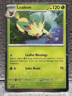 Leafeon - (Cosmos Holo) SVP 170 SV: Scarlet & Violet Promo - Pokemon Card - NM - Image 1