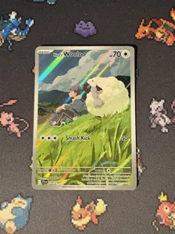 Pokemon Cards Wooloo 170/159 Illustration Rare Journey Together - (NM) - Image 1