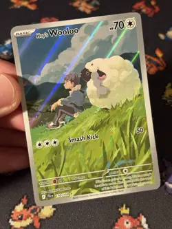 Pokemon Cards Wooloo 170/159 Illustration Rare Journey Together - (NM) - Image 2