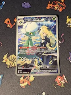 Pokemon Cards Cynthia’s Roderade 184/182 Illustration Rare Destined Rivals- (NM) - Image 1