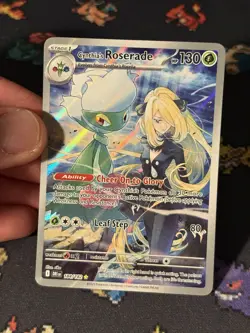 Pokemon Cards Cynthia’s Roderade 184/182 Illustration Rare Destined Rivals- (NM) - Image 2