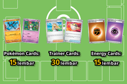 60 Card Pokemon TCG Pre-Built Beginner's Decks (See Description) - Image 1