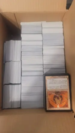 Magic: the Gathering 2060 Bulk White cards. Revised, 4th, Legends, DRK, ICE... - Image 1