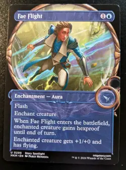 Fae Flight (Showcase) 0295 MKM Uncommon Murders At Karlov Manor MTG - Image 1