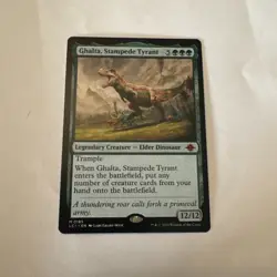 Ghalta, Stampede Tyrant The Lost Caverns of Ixalan Regular - Image 1