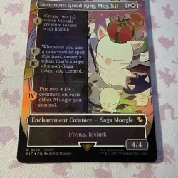 Summon: Good King Mog XII (Borderless) Commander: Final Fantasy Foil - Image 2