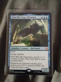 Magic the Gathering Avatar The Last Airbender Wan Shi Tong Librarian #78 - Image 1