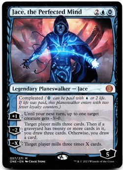 Jace, the Perfected Mind [Phyrexia: All Wil Be One] MTG Magic - LP ?? - Image 3