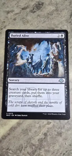 Buried Alive Modern Horizons 3 Regular Sorcery Uncommon MTG NM - Image 1