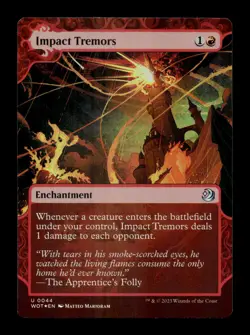 Impact Tremors 44 Foil U Wilds of Eldraine: Enchanting Tales - Image 1