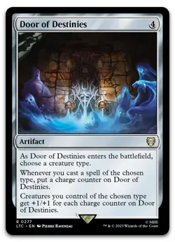 Door of Destinies #277 (NM) Lord of the Rings LTC Magic MTG - Image 1