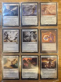 MtG 18x Angels Commander Page Pack Foil Righteous Angel - Image 1